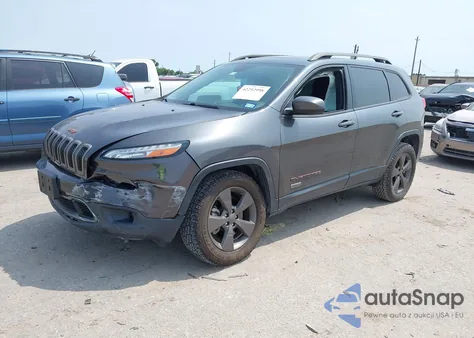 2016 Jeep Cherokee 75Th Anniversary from USA, damaged, VIN 1C4PJLCB8GW283913